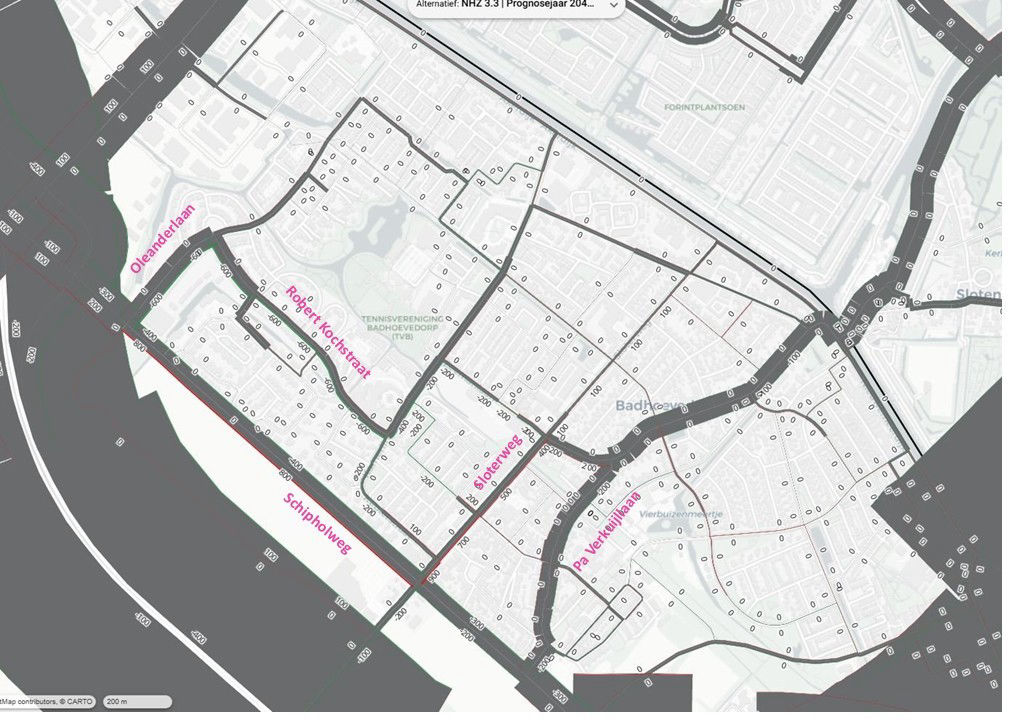 Opheffen linksaf verbod Schipholweg/Sloterwg