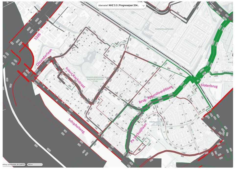 Afsluiting Sloterbrug voor het gemotoriseerde verkeer